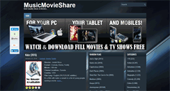 Desktop Screenshot of musicmovieshare.com